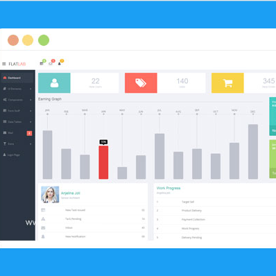 这是一款bootstrap后台模板 html5后台页面模板 后台静态页面模板。