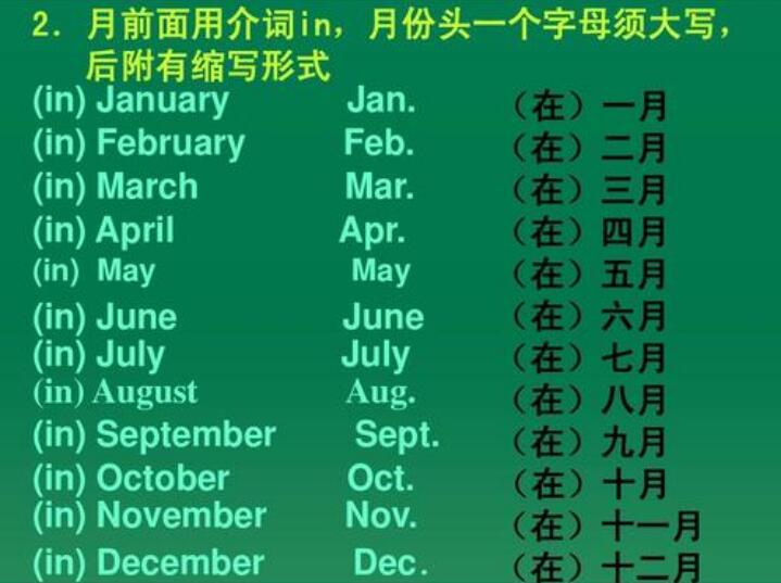 Jul是几月，jul是英文几月份的缩写