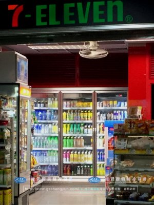 广东省广州市7-ELEVEN便利店展示